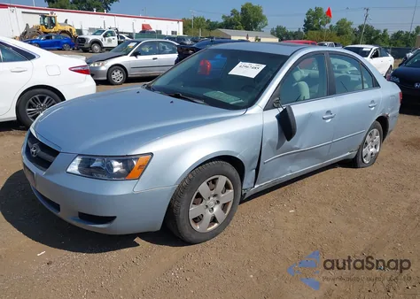 2008 Hyundai Sonata Gls V6 z USA, uszkodzony, nr VIN 5NPET46F48H326883
